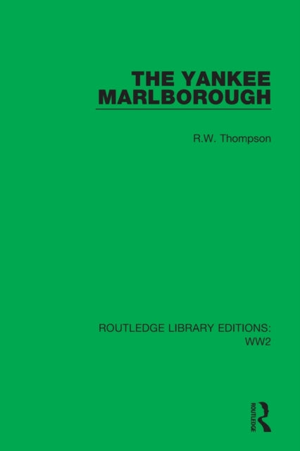 Book cover of: Yankee Marlborough. By: Reginald William Thompson