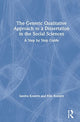 Book cover of: Generic Qualitative Approach to a Dissertation in the Social Sciences. By: Sandra Kostere