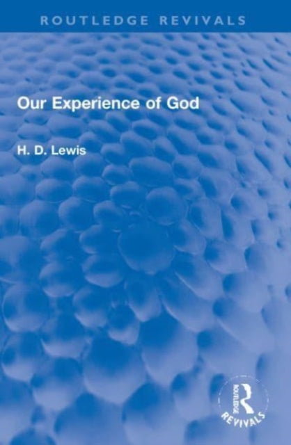 Book cover of: Our Experience of God