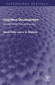 Book cover of: Cognitive Development. By: David Klahr