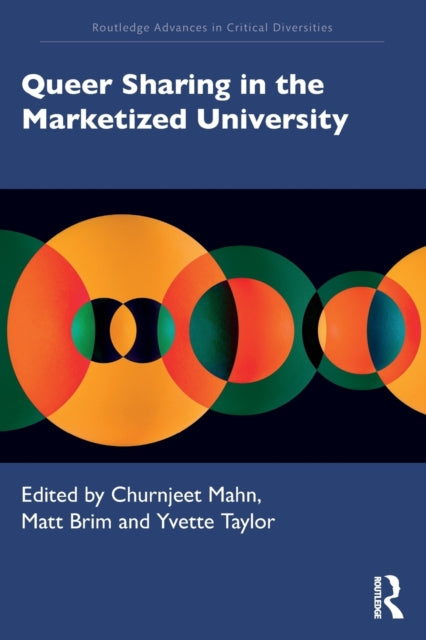 Book cover of: Queer Sharing in the Marketized University. By: Churnjeet Mahn