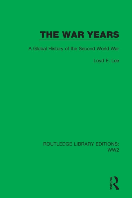 Book cover of: War Years. By: Loyd E. Lee