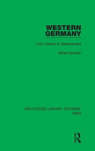 Book cover of: Western Germany. By: Alfred Grosser
