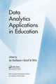 Book cover of: Data Analytics Applications in Education. By: Jan Vanthienen