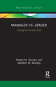 Book cover of: Manager vs. Leader. By: Robert M. Murphy