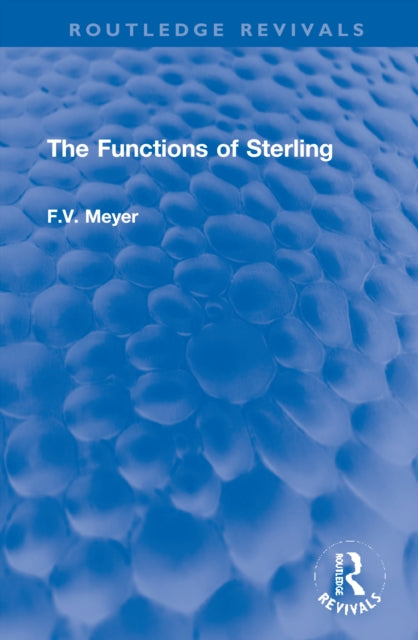 Book cover of: Functions of Sterling. By: F. V. Meyer