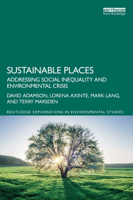 Book cover of: Sustainable Places. By: David Adamson