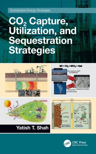 Book cover of: CO2 Capture, Utilization, and Sequestration Strategies. By: Yatish T. Shah