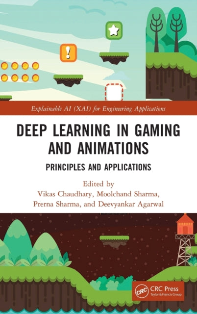 Book cover of: Deep Learning in Gaming and Animations. By: Vikas Chaudhary