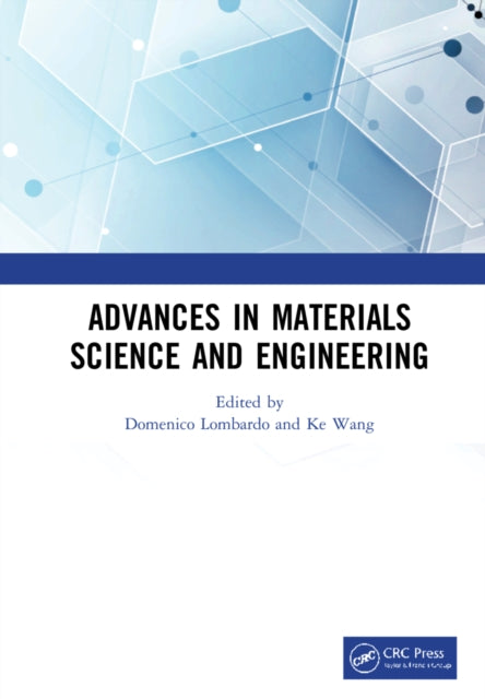 Book cover of: Advances in Materials Science and Engineering. By: Domenico Lombardo