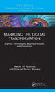 Book cover of: Managing the Digital Transformation. By: Maciel M. Queiroz