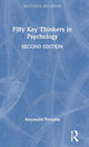 Book cover of: Fifty Key Thinkers in Psychology. By: Alex Forsythe