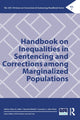 Book cover of: Handbook on Inequalities in Sentencing and Corrections among Marginalized Populations. By: Eileen M. Ahlin