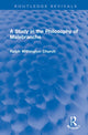 Book cover of: Study in the Philosophy of Malebranche. By: Ralph W. Church