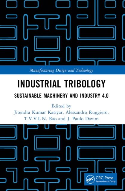 Book cover of: Industrial Tribology. By: Jitendra Kumar Katiyar