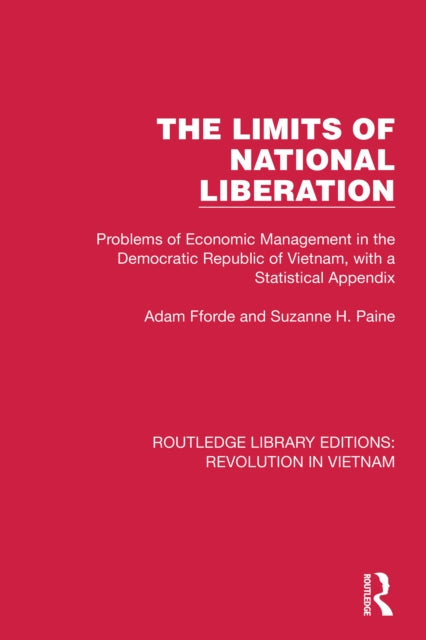 Book cover of: Limits of National Liberation. By: Adam Fforde