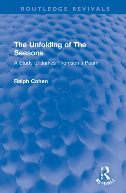 Book cover of: Unfolding of The Seasons. By: Ralph Cohen