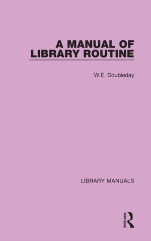Manual of Library Routine