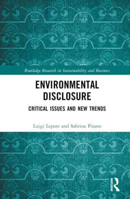 Book cover of: Environmental Disclosure. By: Luigi Lepore