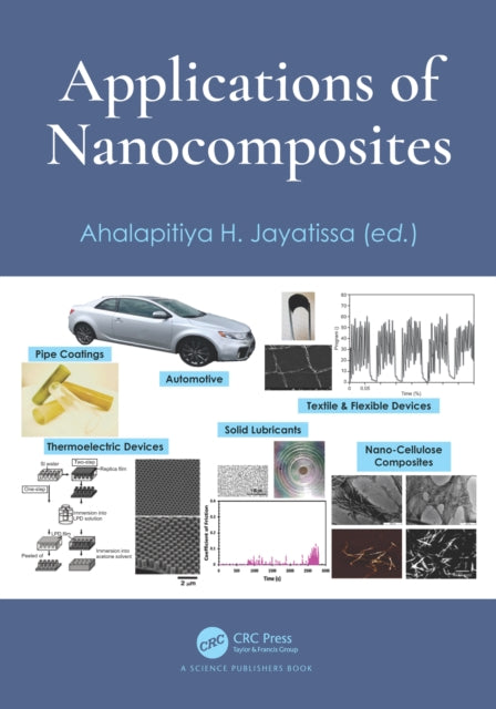 Book cover of: Applications of Nanocomposites. By: Ahalapitiya H. Jayatissa