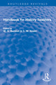 Book cover of: Handbook for History Teachers. By: Dorothy Dymond