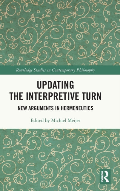 Book cover of: Updating the Interpretive Turn. By: Michiel Meijer