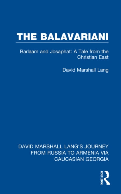 Book cover of: Balavariani. By: David Marshall Lang