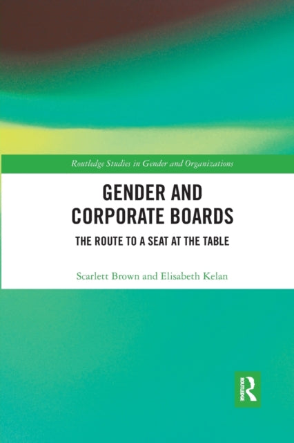 Book cover of: Gender and Corporate Boards. By: Scarlett Brown