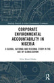 Book cover of: Corporate Environmental Accountability in Nigeria. By: Felix Moses Edoho