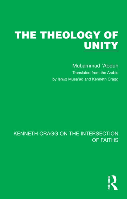 Book cover of: Theology of Unity. By: Muhammad 'Abduh