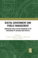 Book cover of: Digital Government and Public Management. By: J. Ramon Gil-Garcia