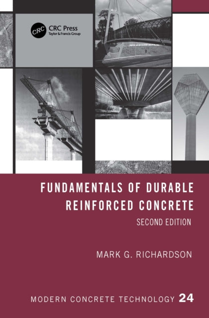Book cover of: Fundamentals of Durable Reinforced Concrete. By: Mark G. Richardson