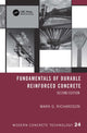 Book cover of: Fundamentals of Durable Reinforced Concrete. By: Mark G. Richardson