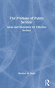 Book cover of: Promise of Public Service. By: Michael M. Stahl