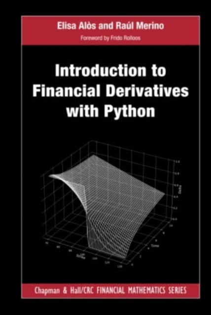 Book cover of: Introduction to Financial Derivatives with Python. By: Elisa Alòs