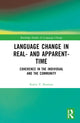 Book cover of: Language Change in Real- and Apparent-Time. By: Karen V. Beaman