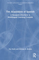 Book cover of: Acquisition of Spanish. By: Eve Zyzik