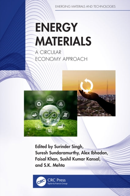 Book cover of: Energy Materials. By: Surinder Singh