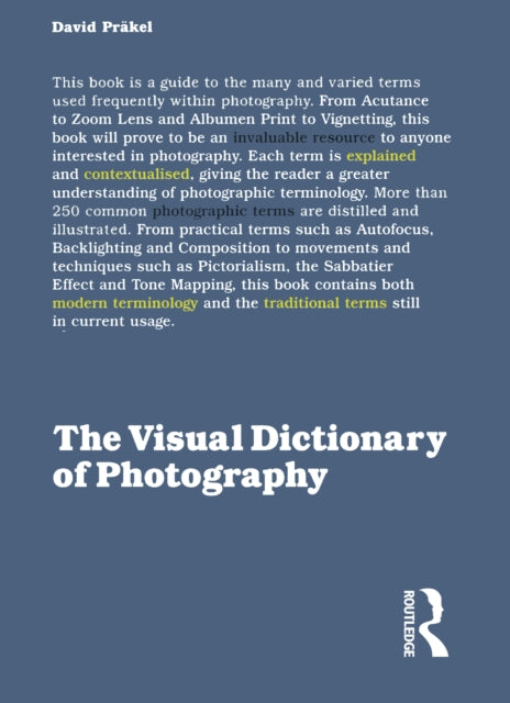 Book cover of: Visual Dictionary of Photography