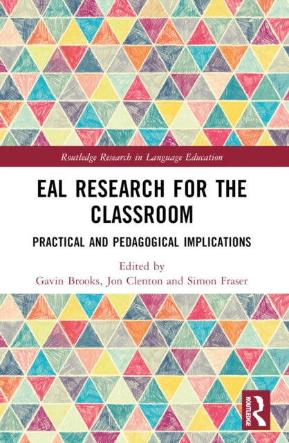 Book cover of: EAL Research for the Classroom. By: Gavin Brooks