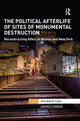 Book cover of: Political Afterlife of Sites of Monumental Destruction. By: Andrea Connor