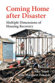 Book cover of: Coming Home after Disaster. By: Alka Sapat