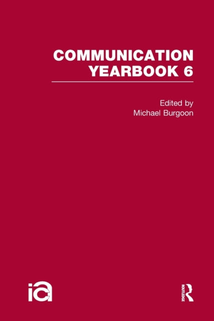 Book cover of: Communication Yearbook 6