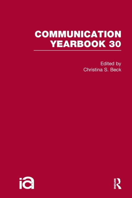Book cover of: Communication Yearbook 30
