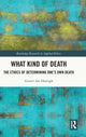 Book cover of: What Kind of Death. By: Govert den Hartogh