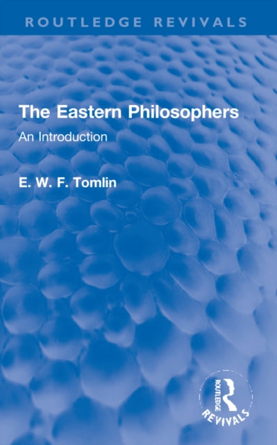 Book cover of: Eastern Philosophers. By: E. W. F. Tomlin