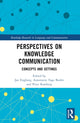 Book cover of: Perspectives on Knowledge Communication. By: Jan Engberg