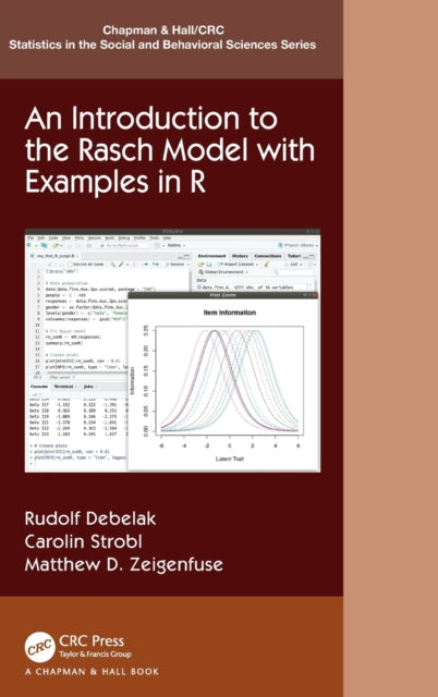 Book cover of: Introduction to the Rasch Model with Examples in R. By: Rudolf Debelak