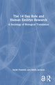 Book cover of: 14 Day Rule and Human Embryo Research