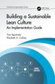 Book cover of: Building a Sustainable Lean Culture. By: Tina Agustiady